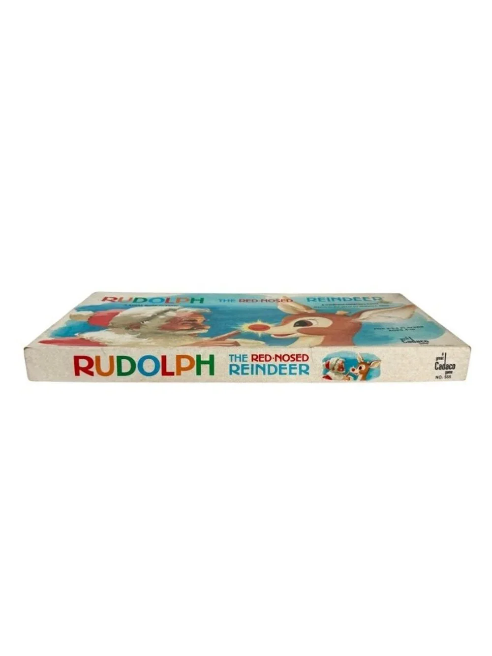 Vintage 1977 Rudolph The Red-Nosed Reindeer Board Game By Cadco Complete